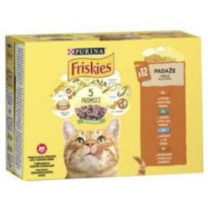Barība kaķiem Friskies konservs 12x85g