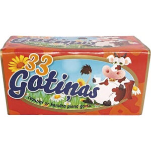 Cepumi 33 gotiņas ar kars.piena garšu 180g