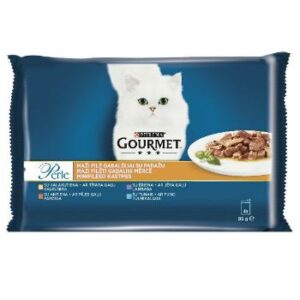 Barība kaķiem Gourmet Perle jērs