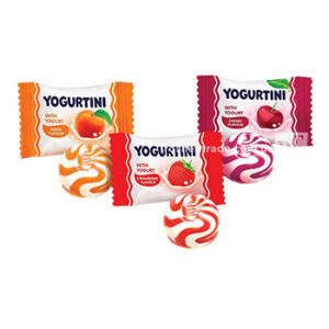 Konfektes karamele piena ar jogurta garšu Yogurtini Roshen