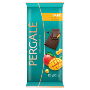 Šokolāde tumšā ar mango pildījumu Pergale 100g