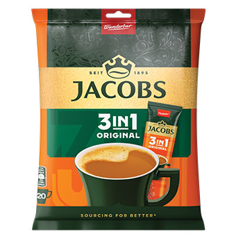 699B88D5CAD1E3F8F8202DBEF838C2A5477AB7D73CEDA687A4D1E30AAF3219A9 Kafija šķīstošā Jacobs 3in1 20x12.6g 252g