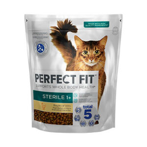 Barība kaķiem Perfect Fit Sterile ar vistas gaļu  1.4kg